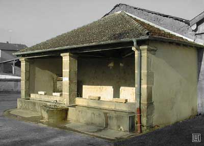 Un lavoir &agrave; Gironcourt sur Vraine